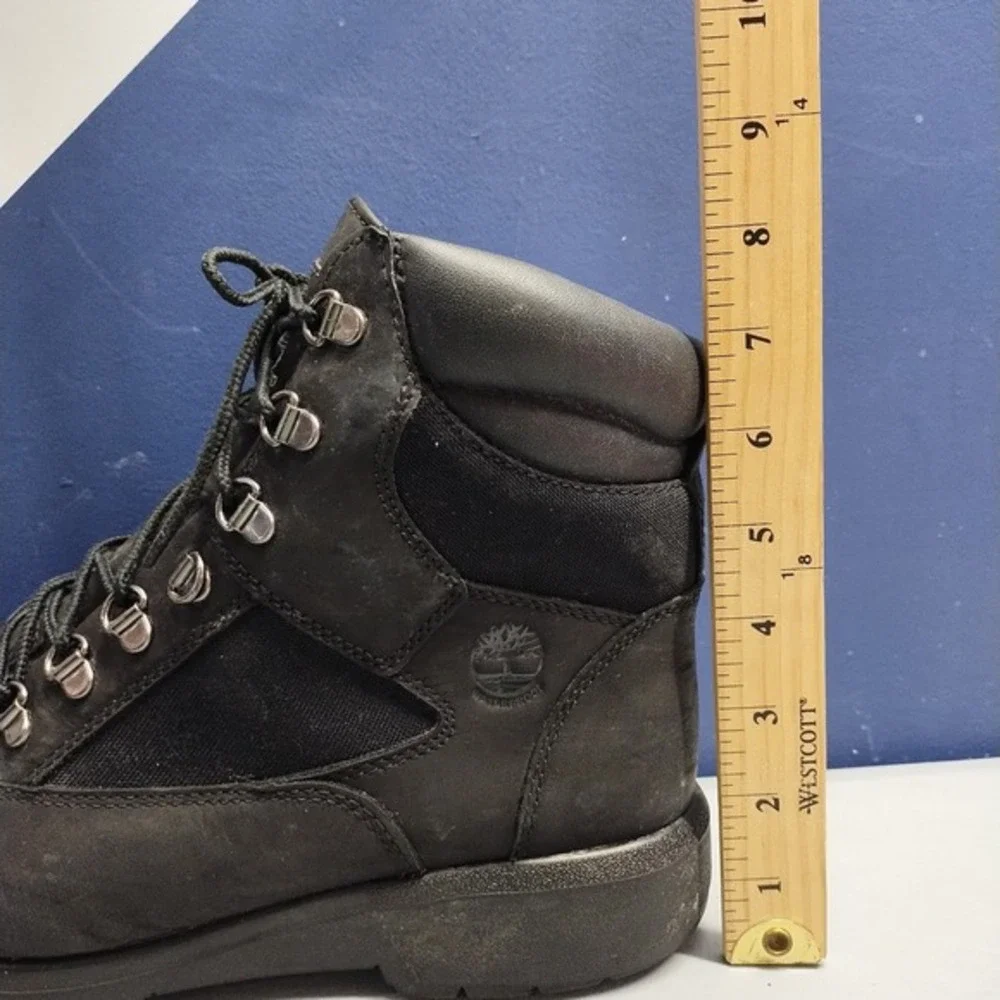 Timberland Field Hiking Boots Mens US Size 10‎ Black Waterproof Workwear Lace Up